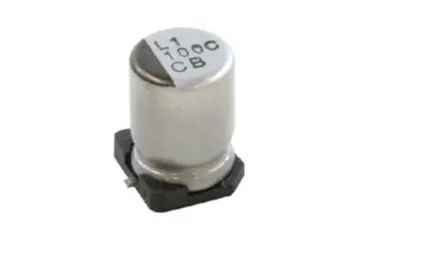 Produktfoto 1 von Nichicon UCL Oberfläche Kondensator 100 μF Lot 20 % / 35V dc, Ø 8 mm x 10 mm, 105 °C
