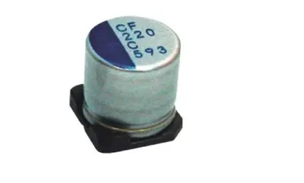 Produktfoto 1 von Nichicon PCR, Oberfläche Polymerkondensator 180 μF ±20 % / 50V, Ø 10 mm, -55 °C → 125 °C