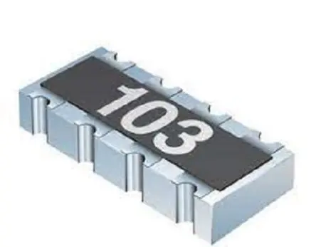 Produktfoto 1 von AEC-Q200 Bourns Serie CAT16 Widerstands-Array ISOL, 4 x 100 Ω, 0.25 W 1 %, Bauform 1206 Konkav