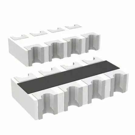 Produktfoto 1 von AEC-Q200 Bourns Serie CAT16 Widerstands-Array ISOL, 4 x 100 Ω, 0.25 W 1 %, Bauform 1206 Konkav