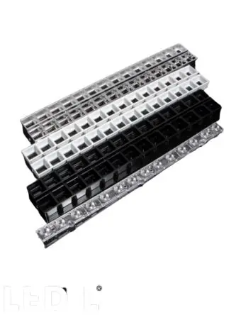 Produktfoto 1 von Ledil DAISY-MINI LED Linse 14-LEDs Linear aus Polymethylmethacrylat Weitwinkel, Klar 30 ° x 13.3 mm