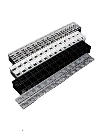 Produktfoto 1 von Ledil DAISY-MINI LED Linse 14-LEDs Linear aus Polymethylmethacrylat Weitwinkel, Klar 65 ° x 13.3 mm