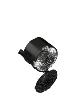 Produktfoto 1 von Ledil LISA3 LED Linse 1-LEDs Rund aus Polymethylmethacrylat Weitwinkel, Klar 60 °, Ø 9.9 mm x 7 mm
