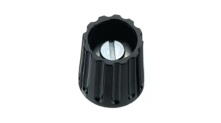 Produktfoto 1 von Elma Potentiometer-Knopf 14.5 mm 6 mm, Schwarz