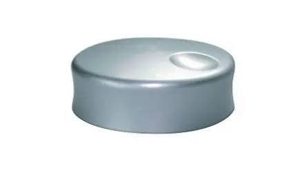 Produktfoto 1 von Elma Potentiometer-Knopf 39 mm 6 mm, Silber