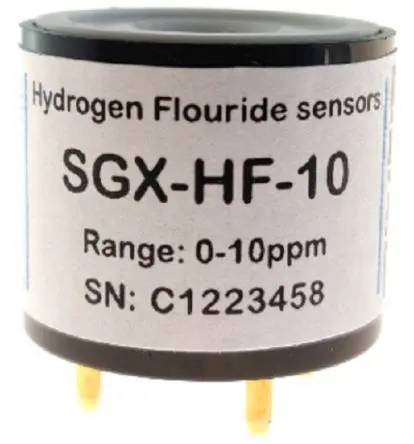 Produktfoto 1 von SGX Sensors Gas-Sensor, Medium: Fluorwasserstoff 40μs Geräte zur Luftqualitätsüberwachung 6 g
