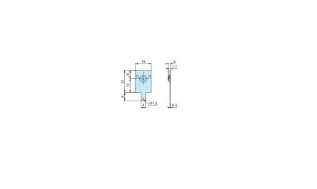 Produktfoto 1 von Takachi Electric Industrial Spulenfeder Batteriekontakt für C-Batterien, 1-zellig