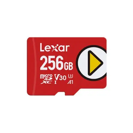 Produktfoto 1 von Lexar 256 GB PLAY microSDXC UHS-I Card MicroSDXC MicroSD UHS-I, A1, Klasse 10