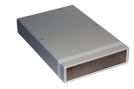 Produktfoto 1 von Hammond, Schalengehäuse, Schwarz, Grau, ABS, IP54 40 mm, 250 mm, 160 mm, 1598
