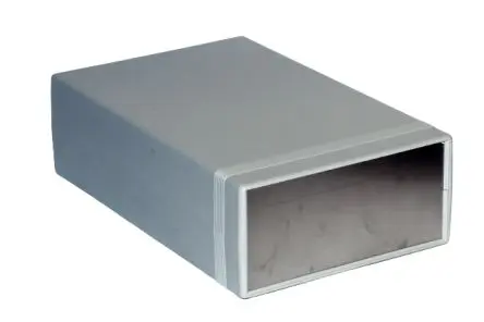 Produktfoto 1 von Hammond, Schalengehäuse, Mattschwarz, Hellgrau, Schwarz, Mattgrau, ABS, IP54 76 mm, 250 mm, 160 mm, 1598