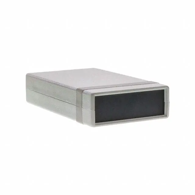 Produktfoto 1 von Hammond, Schalengehäuse, Schwarz, Grau, ABS, IP54 36 mm, 157 mm, 94 mm, 1598