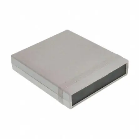 Produktfoto 1 von Hammond, Schalengehäuse, Mattgrau, Mattschwarz, ABS, IP54 36 mm, 179 mm, 154 mm, 1598