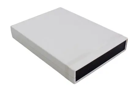 Produktfoto 1 von Hammond, Schalengehäuse, Schwarz, Grau, ABS, IP54 40 mm, 280 mm, 200 mm, 1598