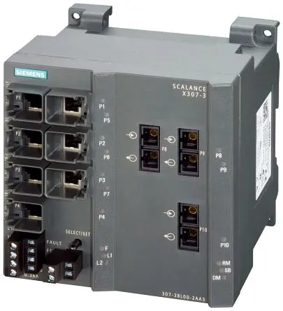 Produktfoto 1 von Siemens Ethernet-Switch 10-Port Managed 1000Mbit/s
