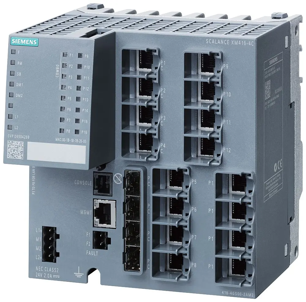 Produktfoto 1 von Siemens Ethernet-Switch 24-Port Managed