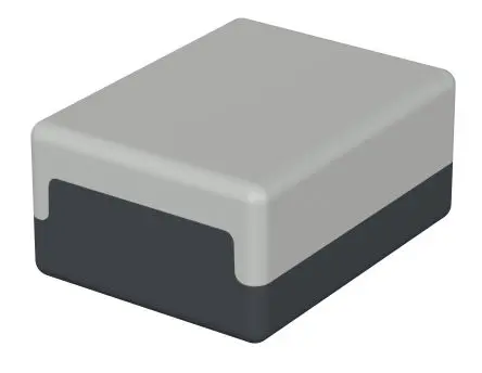 Produktfoto 1 von Bopla Element/Universal; Universalgehäuse; Polystyrol; Graphitgrau, Hellgrau IP40 Breite 50 mm Höhe 30 mm Länge 65 mm