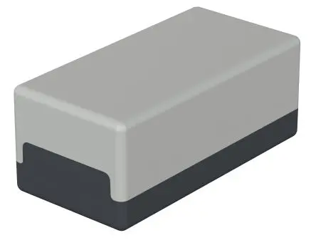 Produktfoto 1 von Bopla Element/Universal; Universalgehäuse; Polystyrol; Graphitgrau, Hellgrau IP40 Breite 50 mm Höhe 40 mm Länge 100 mm