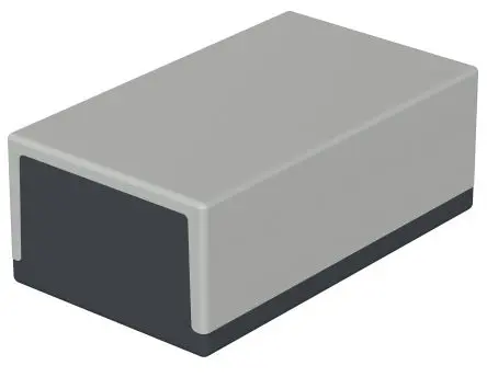 Produktfoto 1 von Bopla Element/Universal; Universalgehäuse; Polystyrol; Graphitgrau, Hellgrau IP40 Breite 110 mm Höhe 70 mm Länge 188 mm