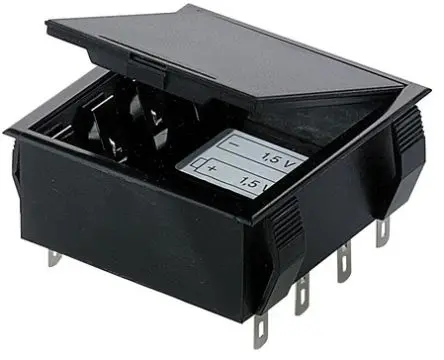 Produktfoto 1 von Bopla Batteriehalter Kunststoff, für Batteriefächer IP40 BE 60 21.5 mm 66 mm 65mm