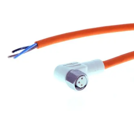 Produktfoto 1 von Omron Y92E-S, 3-polig Sensor-Betätigungselementkabel, Rechtwinklig Buchse / Nicht abgeschlossen, Länge 5 m