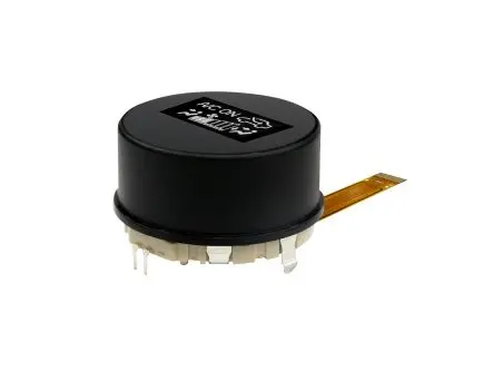 Produktfoto 1 von Midas 0.96 Zoll Weiß OLED-Display 128 x 64 Pixel, 22.74 x 11.86 mm / 39,40:24,80 Passiv-Matrix Wählscheibe I2C/SPI