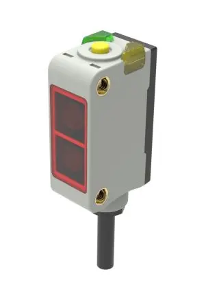 Produktfoto 1 von RS PRO PSE Rechteckig Optischer Sensor, Transparente Flaschenerkennung, PnP Ausgang, PVC-Kabel