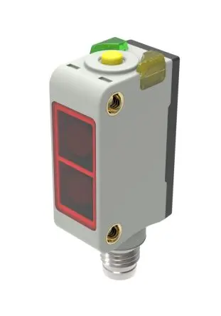Produktfoto 1 von RS PRO PSE Rechteckig Optischer Sensor, Lichtkonvergente Reflexion, NPN Schließer/Öffner Ausgang, 4-polig M8