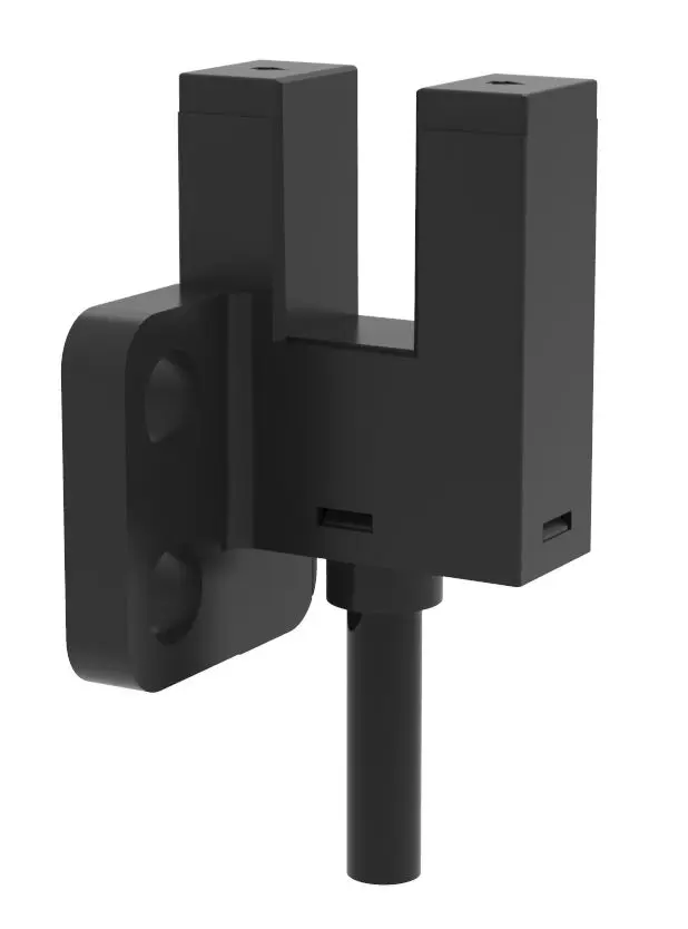 Produktfoto 1 von RS PRO Optischer Sensor, Durchgangsstrahl, Bereich 5 mm, PNP NONC Ausgang, Anschlusskabel, Hell-/dunkelschaltend