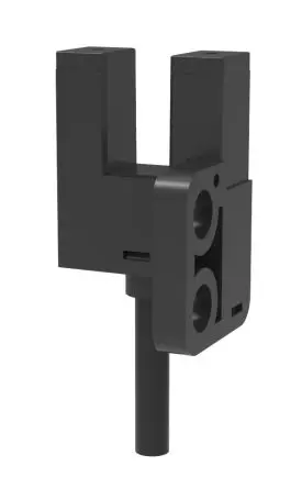 Produktfoto 1 von RS PRO PU05M Gabel Optischer Sensor, Einweglichtschranke, PNP Schließer/Öffner Ausgang, PVC-Kabel