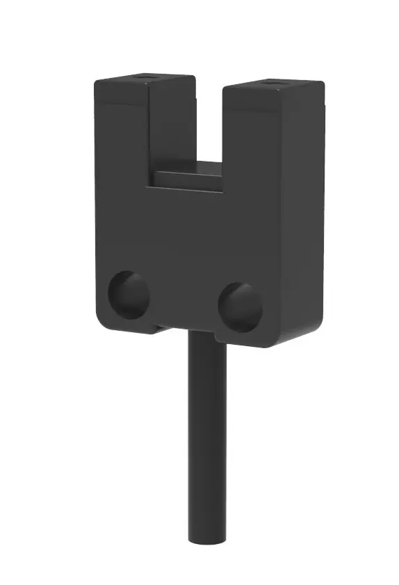 Produktfoto 1 von RS PRO Schlitz Optischer Sensor, Durchgangsstrahl, Bereich 5 mm, PNP Schließer/Öffner Ausgang, Anschlusskabel,