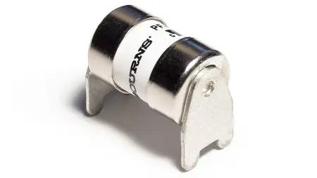 Produktfoto 1 von Bourns Sicherungseinsatz 38mm, 800V ac/dc / 80A aR, Lochabstand 24.1mm