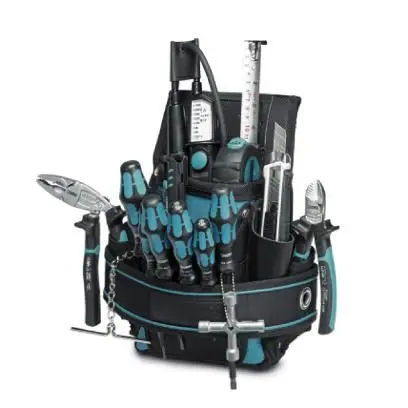 Produktfoto 1 von Phoenix Contact Werkzeuggürteltasche, 3 Fächer, 250 mm x 315 mm x 140 mm