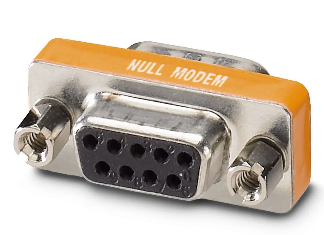 Phoenix Contact PSM-AD-D9-NULLMODEM D-Sub-Steckverbinder Gerade, 9-polig, Kabel Buchse