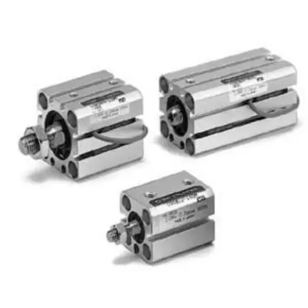 Produktfoto 1 von SMC CQS Pneumatik-Kompaktzylinder 75 mm Doppeltwirkend, Bohrung Ø 16 mm, bis 1 Mpa