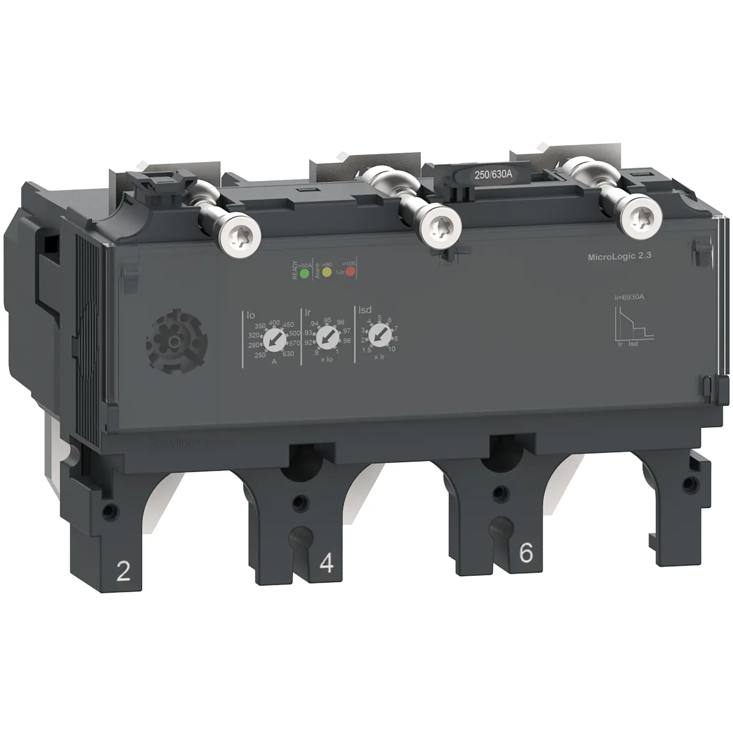Produktfoto 1 von Schneider Electric ComPact NSX C633, Kompaktschutzschalter 3-polig, 630 A 690 V ac