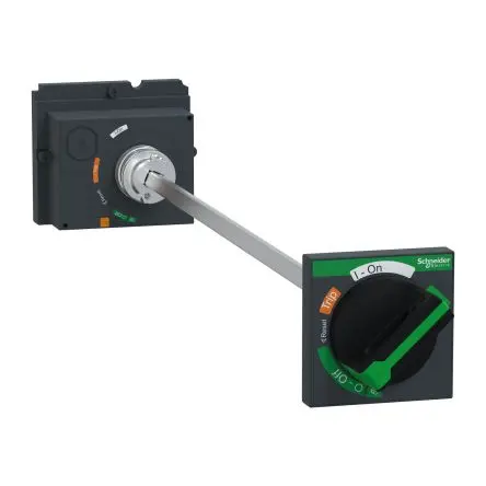 Produktfoto 1 von Schneider Electric Schwarz ComPacT NSX Drehgriff für ComPacT NSXm neu 600 mm 3-fach abschließbar, IP55