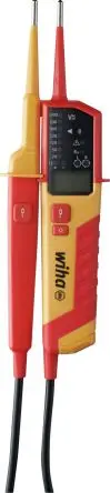 Produktfoto 1 von Wiha LCD Spannungsprüfer, 1000V ac max. Durchgangsprüfung Batterie Tensilica LX6