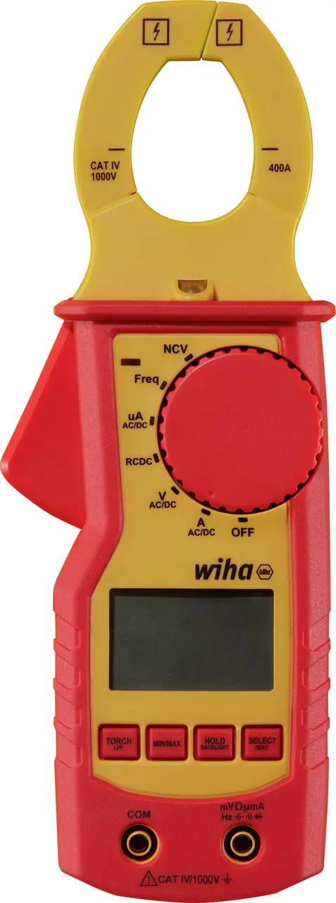Produktfoto 1 von Wiha 45219 Stromzange AC/DC-Stromzange CAT IV 1000 V ac, 1500 V dc