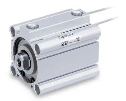 Produktfoto 1 von SMC CQ2 Pneumatik-Kompaktzylinder 32 mm Doppeltwirkend, Bohrung Ø 5 mm, bis 1 Mpa