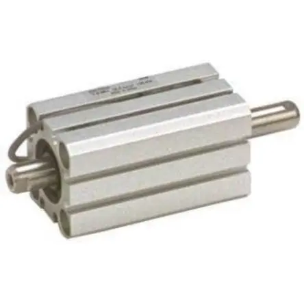 Produktfoto 1 von SMC CQS Pneumatik-Kompaktzylinder 25 mm Doppeltwirkend, Bohrung Ø 16 mm, bis 1 Mpa