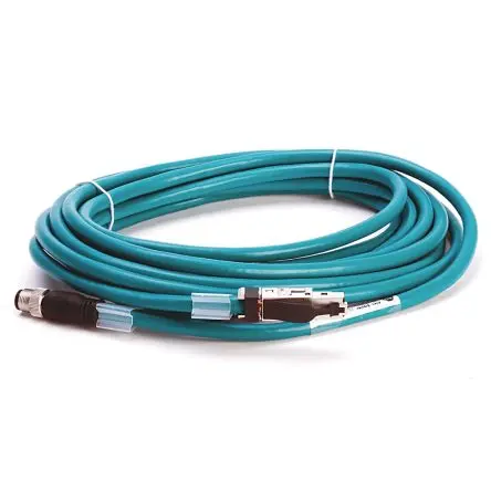 Produktfoto 1 von Allen Bradley 1585D Cat5e Ethernet-Kabel, 5 m, Grün Folie, Aussen ø 0.32 Zoll Außen-ø , Polyvinylchlorid