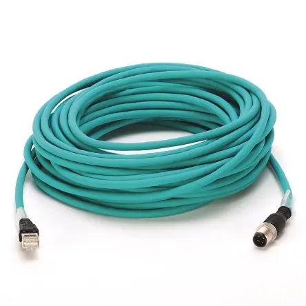 Produktfoto 1 von Allen Bradley 1585D Cat5e Ethernet-Kabel, 15 m, Grün Ungeschirmt, Aussen ø 0.22 Zoll Außen-ø , Thermoplastisches
