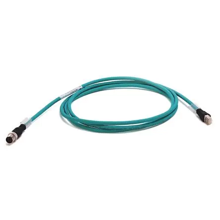 Produktfoto 1 von Allen Bradley 1585D Cat5e Ethernet-Kabel, 2 m, Grün Ungeschirmt, Aussen ø 0.22 Zoll Außen-ø , Thermoplastisches