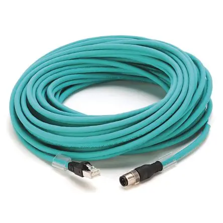 Produktfoto 1 von Allen Bradley 1585D Cat5e Ethernet-Kabel, 20 m, Grün Ungeschirmt, Aussen ø 0.22 Zoll Außen-ø , Thermoplastisches