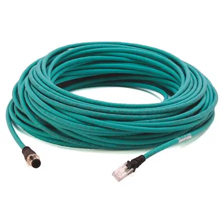Produktfoto 1 von Allen Bradley 1585D Cat5e Ethernet-Kabel, 30 m, Grün Ungeschirmt, Aussen ø 0.22 Zoll Außen-ø , Thermoplastisches