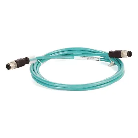Produktfoto 1 von Allen Bradley 1585D Cat5e Ethernet-Kabel, 5 m, Grün Geflecht, Folie, Aussen ø 0.23 Zoll Außen-ø , Polyurethan