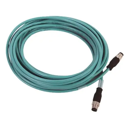Produktfoto 1 von Allen Bradley 1585D Cat5e Ethernet-Kabel, 1 m, Grün Geflecht, Folie, Aussen ø 0.23 Zoll Außen-ø , Polyurethan