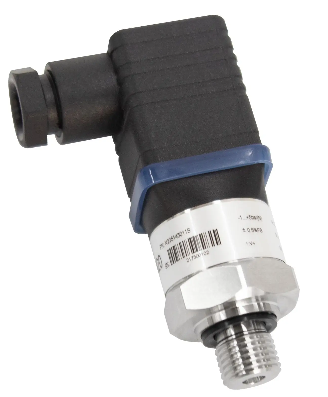 Produktfoto 1 von RS PRO G1/4A ISO 1179-2 Absolut Drucksensor -1bar bis 5bar 4 → 20 mA, für Luft, Flüssigkeit, Öl, Wasser