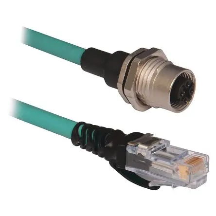 Produktfoto 1 von Allen Bradley 1585D Cat5e Ethernet-Kabel, 2 m, Grün Ungeschirmt, Thermoplastisches Elastomer