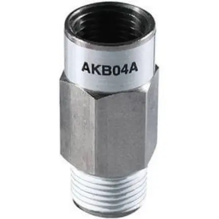 Produktfoto 1 von SMC Rückschlagventil Serie AKH/AKB Mit Gewinde 1/2 in BSPT 1/4 in